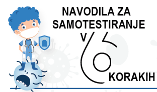 Navodilo za samotestiranje v sestih korakih