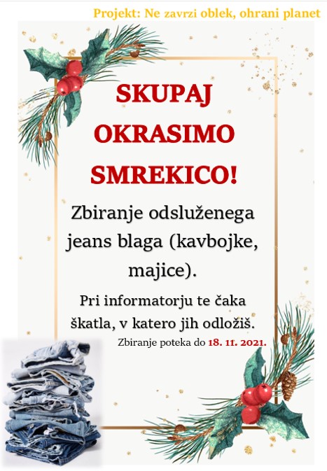 Okrasimo smrekico